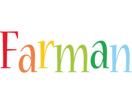 Farman birthday logo