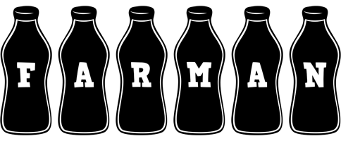 Farman bottle logo