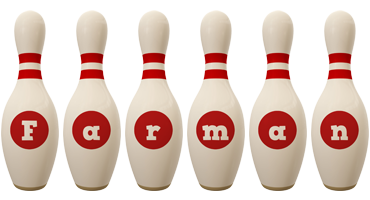 Farman bowling-pin logo
