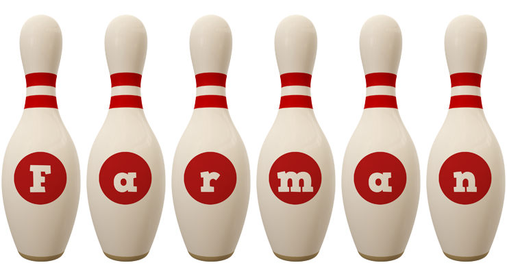 Farman bowling-pin logo