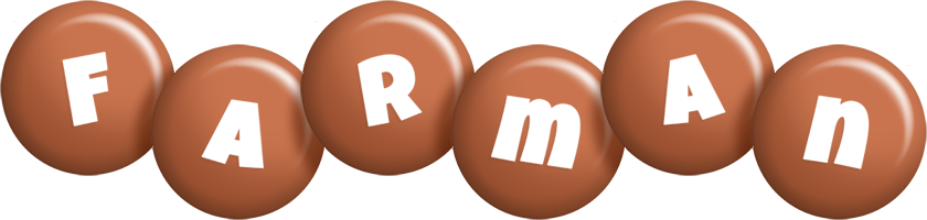 Farman candy-brown logo
