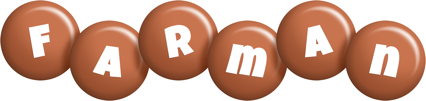 Farman candy-brown logo