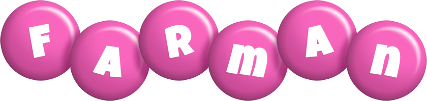 Farman candy-pink logo