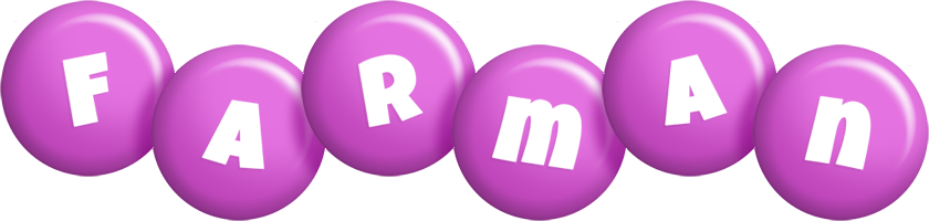 Farman candy-purple logo