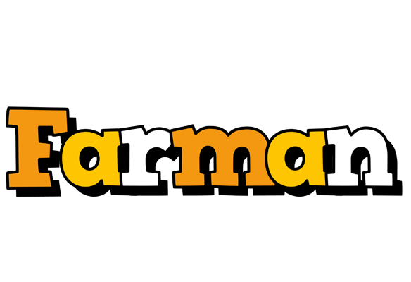 Farman cartoon logo