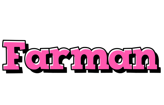 Farman girlish logo