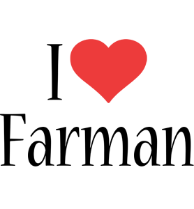 Farman i-love logo