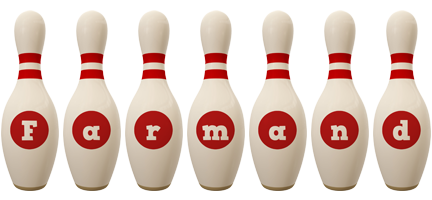 Farmand bowling-pin logo