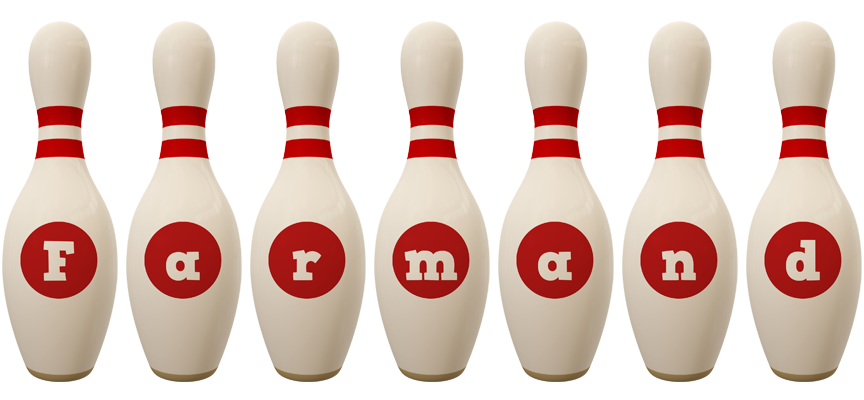 Farmand bowling-pin logo