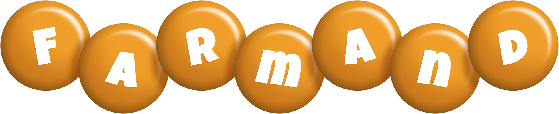 Farmand candy-orange logo
