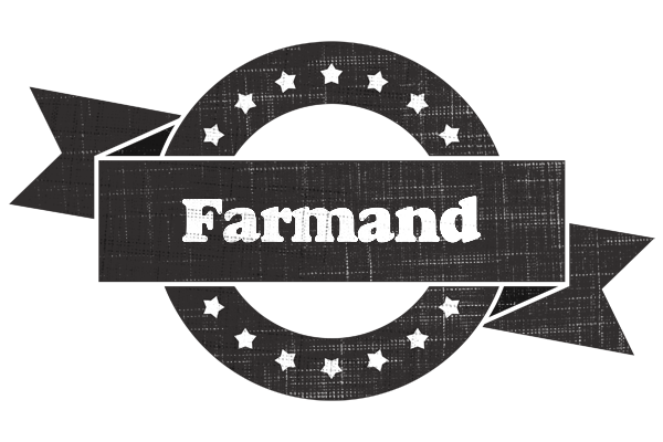 Farmand grunge logo