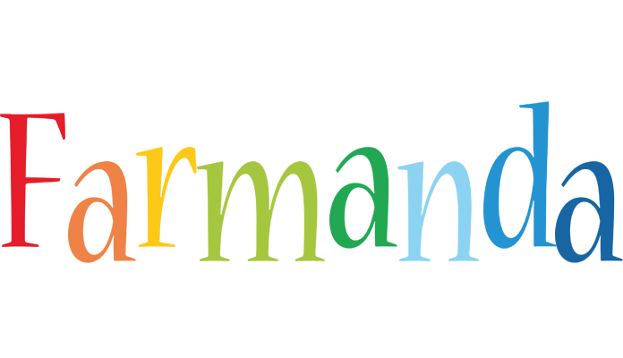 Farmanda birthday logo