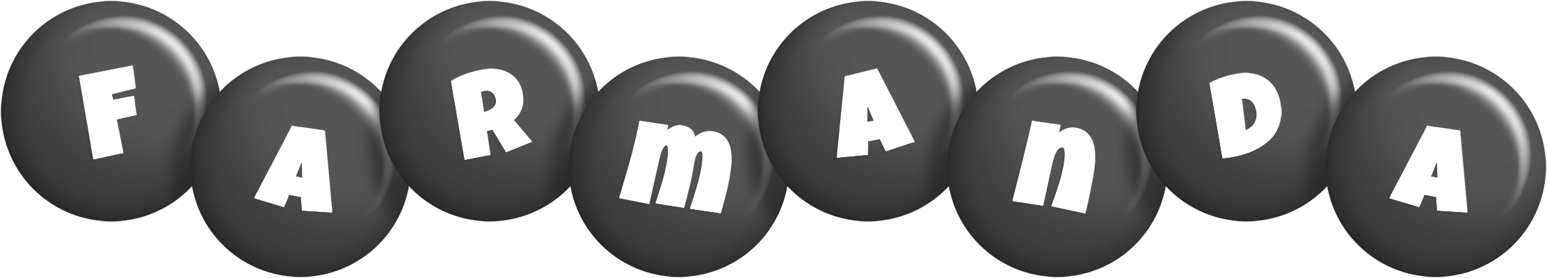 Farmanda candy-black logo