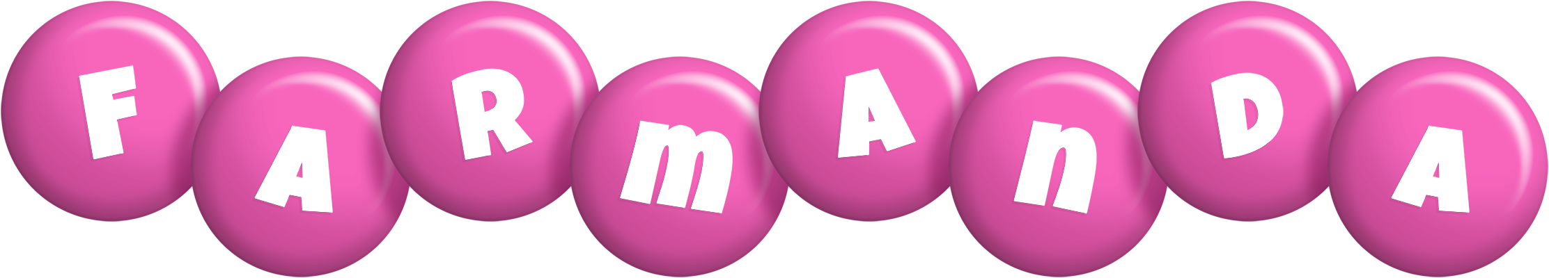 Farmanda candy-pink logo