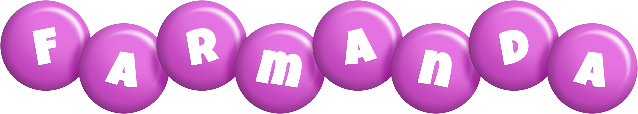 Farmanda candy-purple logo