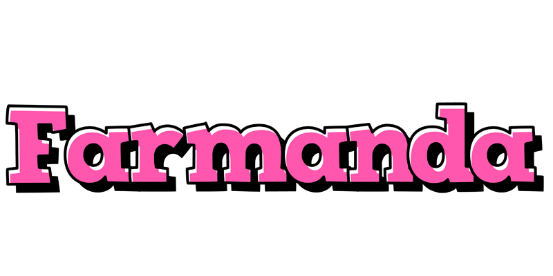 Farmanda girlish logo