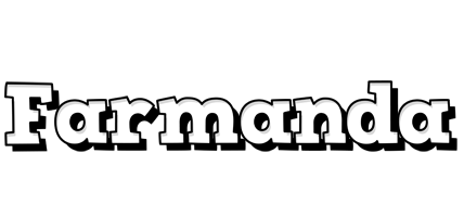 Farmanda snowing logo