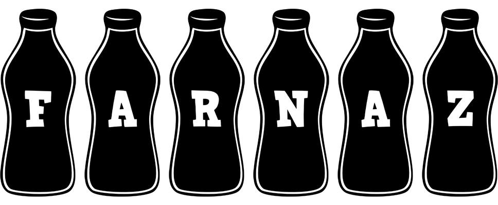 Farnaz bottle logo