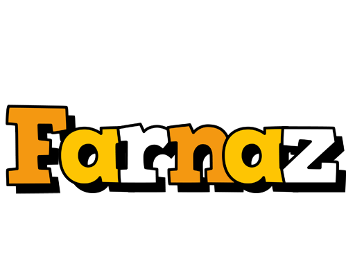 Farnaz cartoon logo