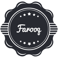 Farooq badge logo