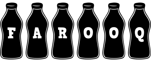 Farooq bottle logo