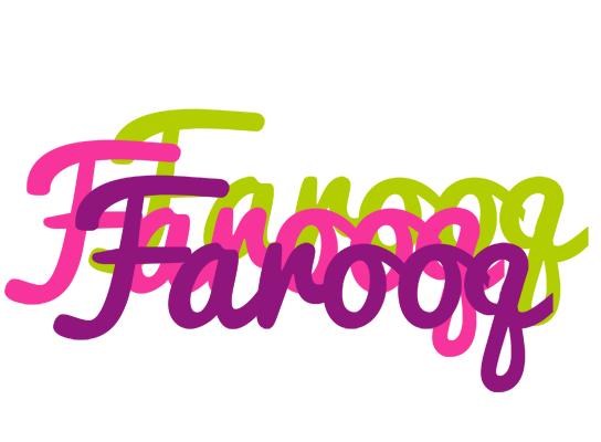 Farooq flowers logo