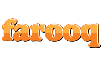 Farooq orange logo