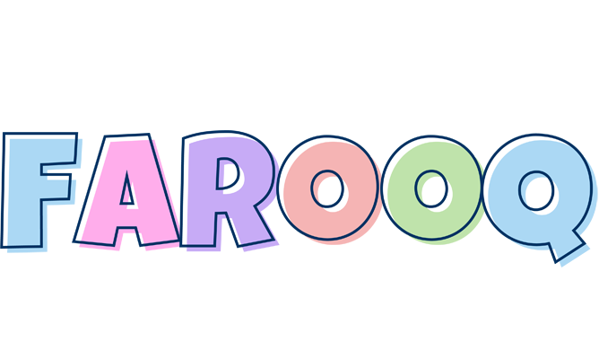 Farooq pastel logo