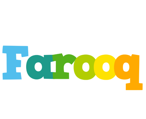 Farooq rainbows logo
