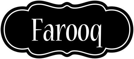 Farooq welcome logo