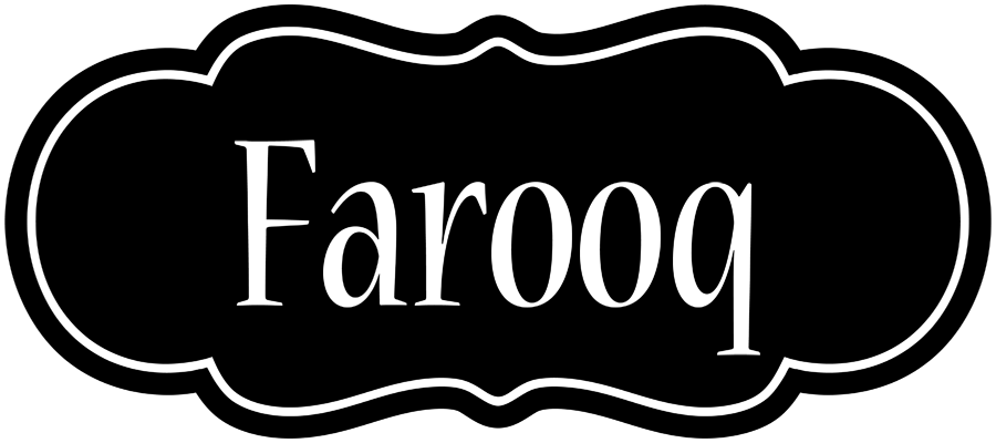Farooq welcome logo