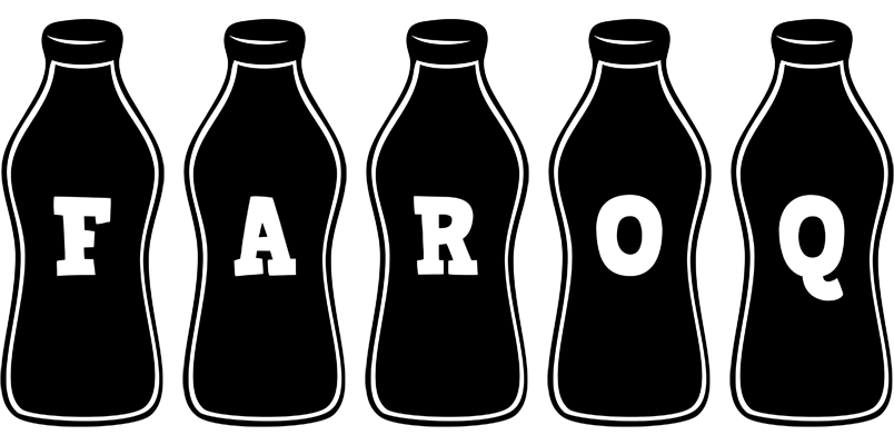 Faroq bottle logo