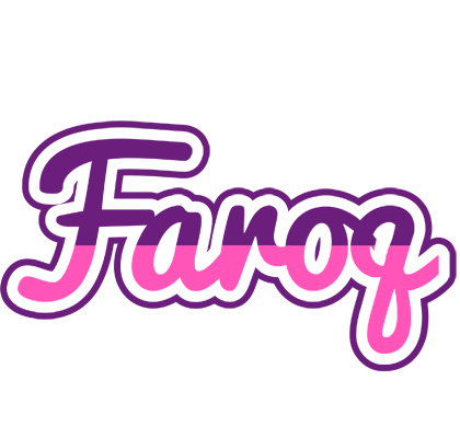 Faroq cheerful logo