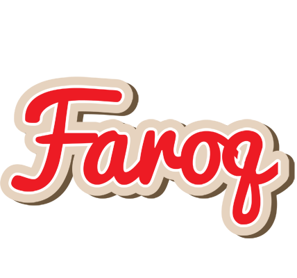 Faroq chocolate logo