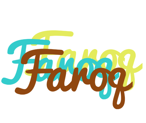 Faroq cupcake logo