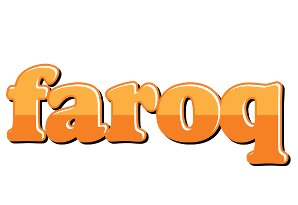 Faroq orange logo
