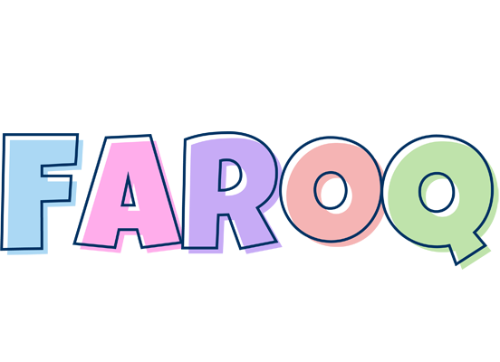 Faroq pastel logo