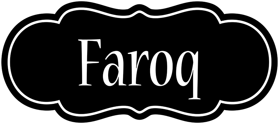Faroq welcome logo
