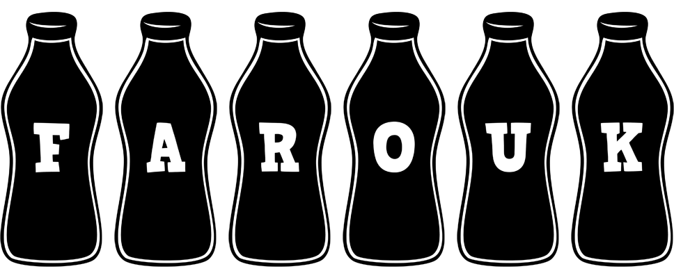 Farouk bottle logo