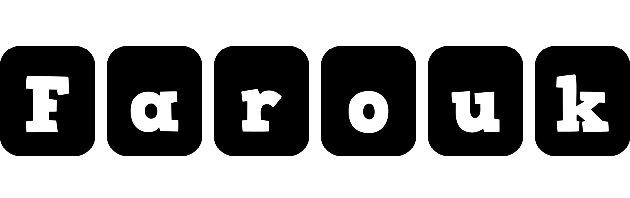Farouk box logo