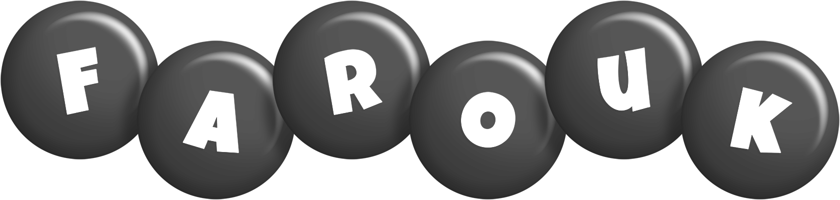 Farouk candy-black logo