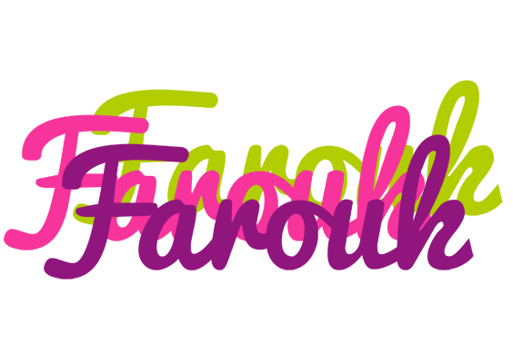 Farouk flowers logo