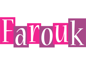 Farouk whine logo