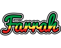 Farrah african logo