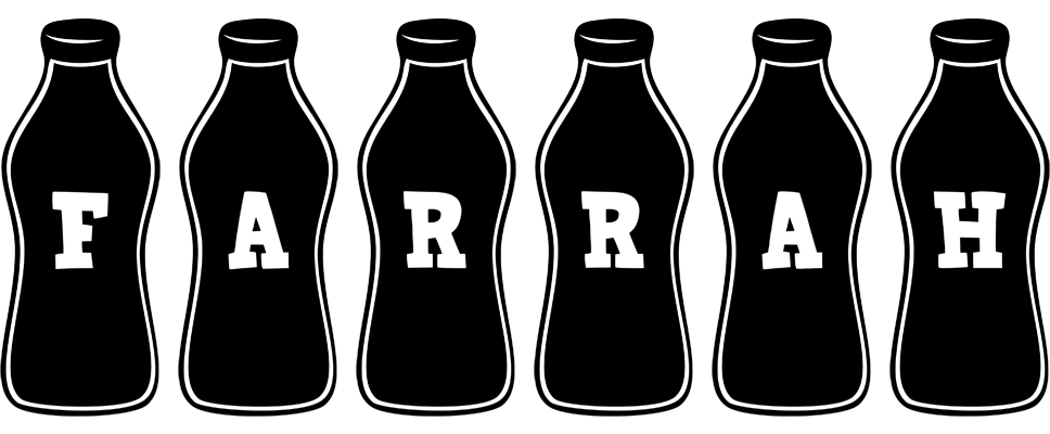 Farrah bottle logo