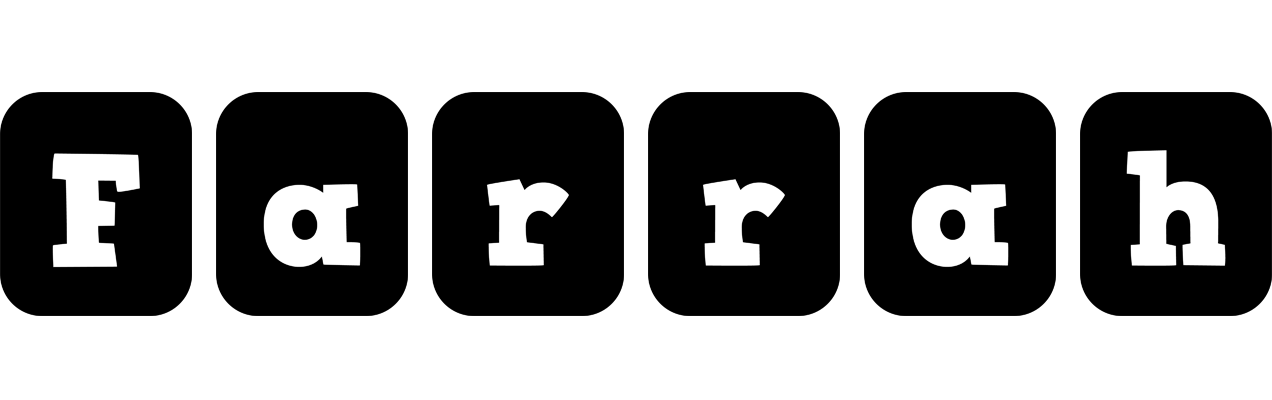 Farrah box logo
