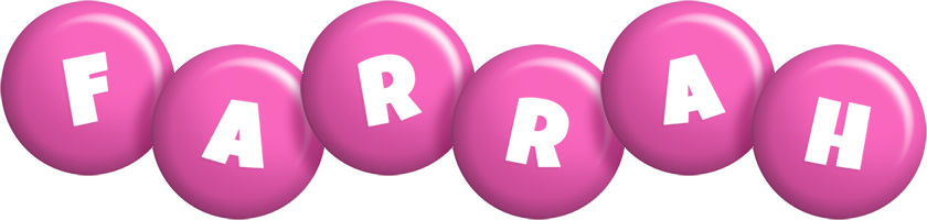 Farrah candy-pink logo