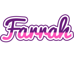 Farrah cheerful logo