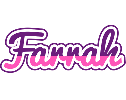 Farrah cheerful logo