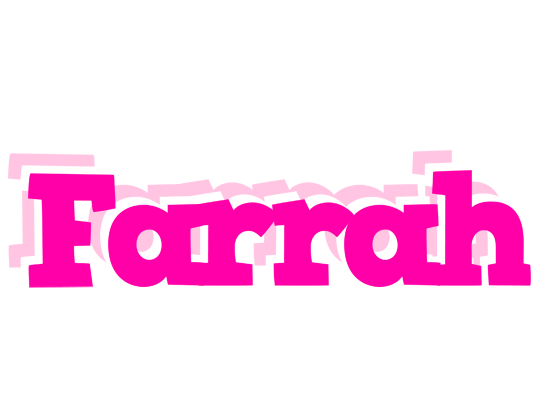 Farrah dancing logo